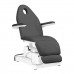 Beauty Bed SILLON BASIC (PU, 3 Motors), Rotary, Grey